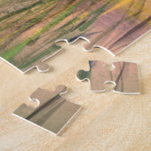 Calmness - Sun Field Landscape - Original Painting Legpuzzel (Zijkant)