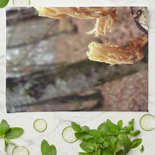 Calocera viscosa Tea Towel Theedoek (Gevouwen)