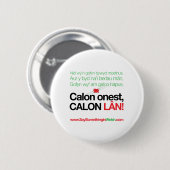 Calon Lan Ronde Button 5,7 Cm (Voorkant /achterkant)