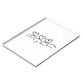 "Calon lan" Welsh Quote Notitieboek (Linkerzijde)