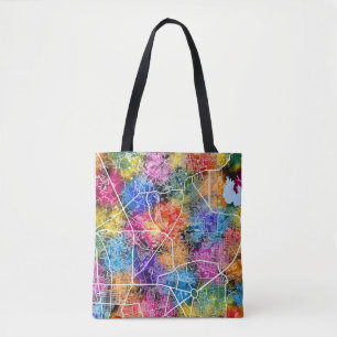 Caloocan Filipijnen Stadsplattegrond Tote Bag