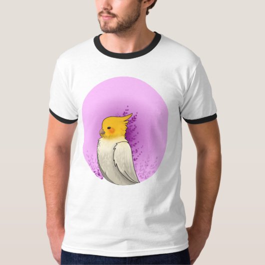 Calopsita Estampa Rosa T-shirt (Voorkant)