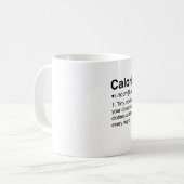 Calorie-definitie Koffiemok (Voorkant links)