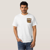Calorieën op speeldag tellen niet t-shirt (Voorkant volledig)
