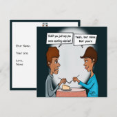 Calorieën Platte Kaart (Voorkant / Achterkant)