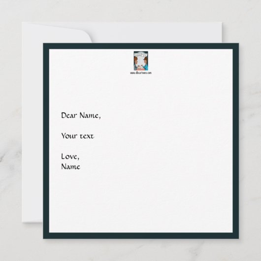 Calorieën Platte Kaart (Achterkant)