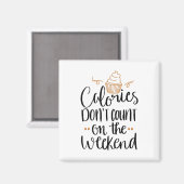 Calorieën tellen geen magneet (Voorkant / Achterkant)