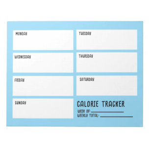 Calorieëntracker Voedsel Maaltijd Log Voeding Notitieblok