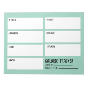 Calorieëntracker Voedsel Maaltijdlogboek Voeding Notitieblok