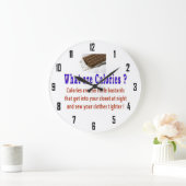CALORIES WALL CLOCK GROTE KLOK (Huis)