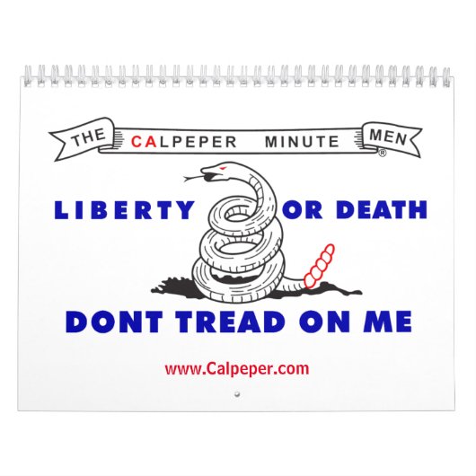 Calpeper® American Patriot Calendar Kalender (Hoes)