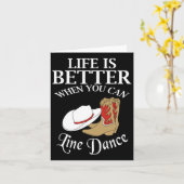 Cal's Country Southern Line Dance Kaart (Gele Bloem)