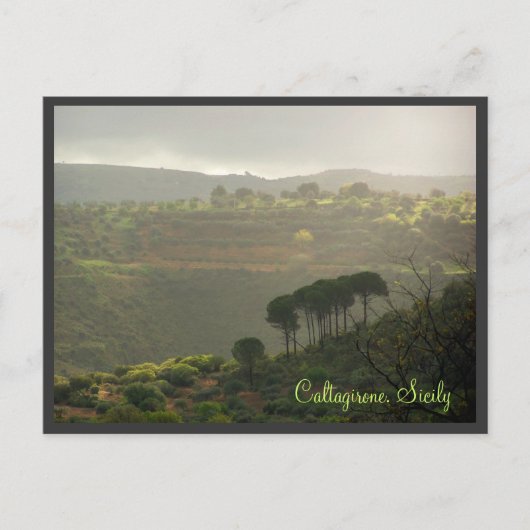 Caltagirone. Sicilië Briefkaart (Voorkant)
