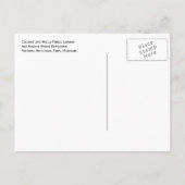 Calumet & Hecla Mining Co. Library, Keweenaw NHP Briefkaart (Achterkant)