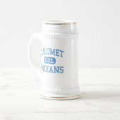 Calumet - Indians - High School - Chicago Illinois Bierpul (Voorkant links)