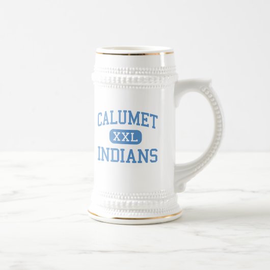 Calumet - Indians - High School - Chicago Illinois Bierpul (Rechts)