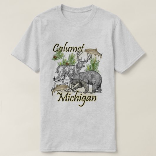 Calumet MI Wildlife T-shirt (Design voorkant)