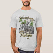 Calumet MI Wildlife T-shirt (Voorkant)