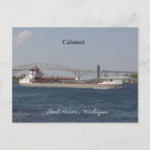Calumet Port Huron-postkaart Briefkaart (Voorkant)