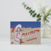 Calumet Says Howdy Briefkaart (Staand voorkant)