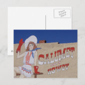 Calumet Says Howdy Briefkaart (Voorkant / Achterkant)