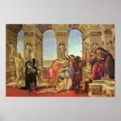 Calumny van Apelles door Botticelli Sandro Poster (Voorkant)