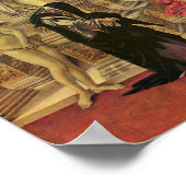 Calumny van Apelles door Botticelli Sandro Poster (Hoek)