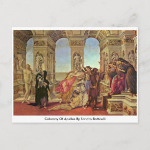 Calumny van Apelles door Sandro Botticelli Briefkaart