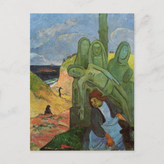 Calvaire breton door Paul Gauguin Briefkaart