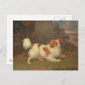 Calvalier King Charles Spaniel Painting Briefkaart (Voorkant / Achterkant)