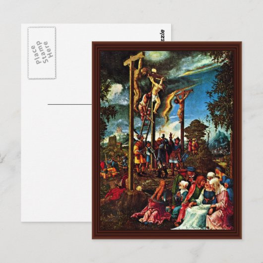 Calvaria By Altdorfer, Albrecht Briefkaart (Voorkant / Achterkant)