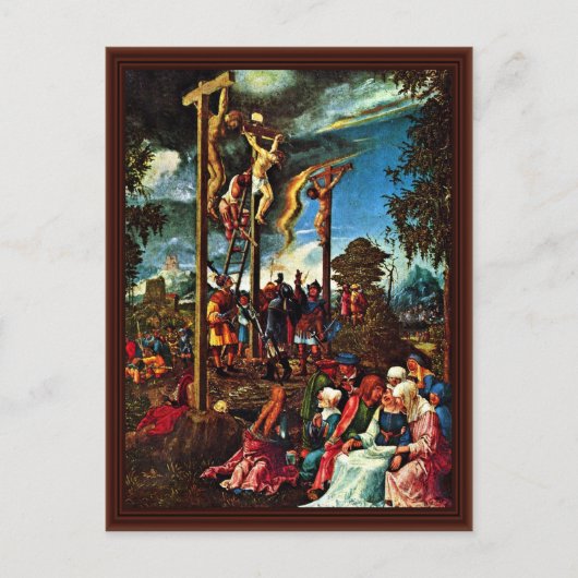 Calvaria By Altdorfer, Albrecht Briefkaart (Voorkant)