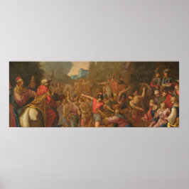 Calvariatie - Cirkel van Claude Déruet Fine Art Poster