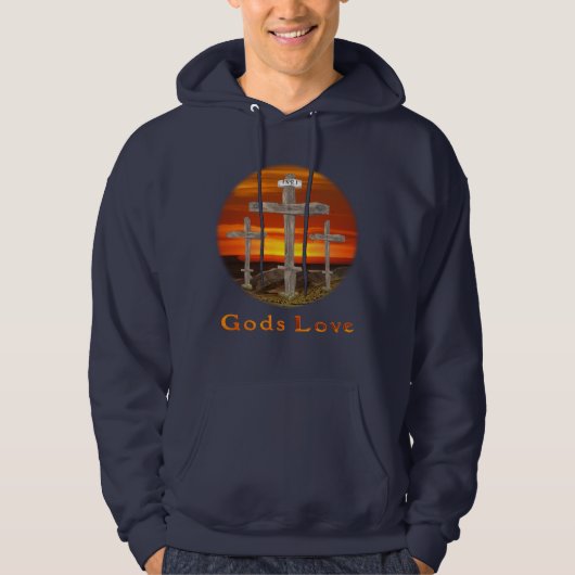Calvarie-trui Hoodie (Voorkant)