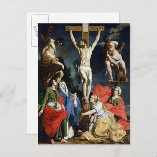 Calvarium 2 briefkaart (Voorkant / Achterkant)