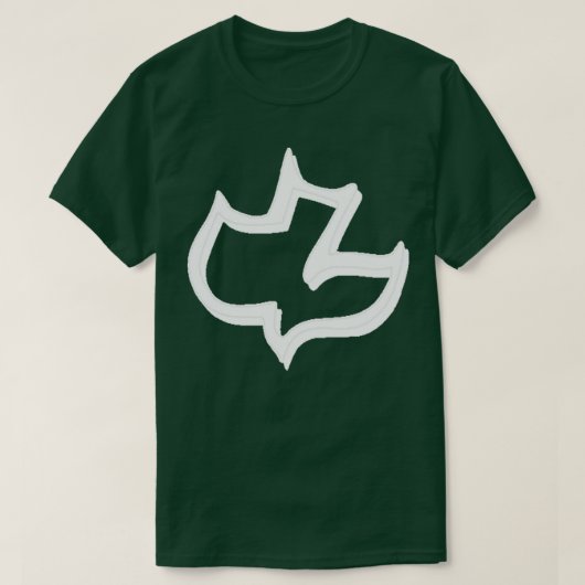 Calvarium Chapel Dove T-shirt (Design voorkant)