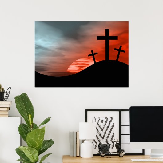 Calvarium Poster (Thuiskantoor)