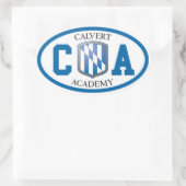Calvert Academy Ovale Stickers (Set van Vier) (Tas)