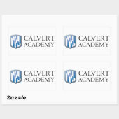 Calvert Academy Stickers (4,5" x 2,7") Set van vie (Vel)