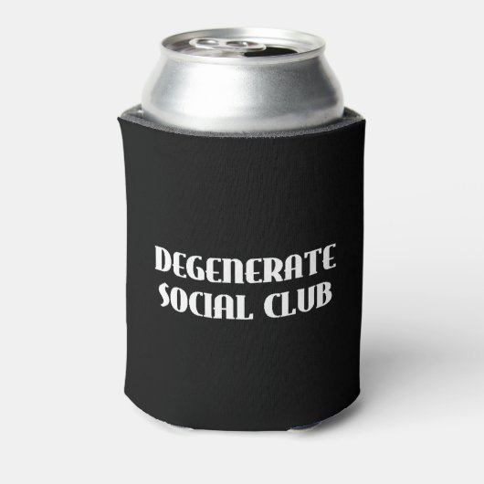 Calvert Coozie - Zwart (Blikje Achterkant)