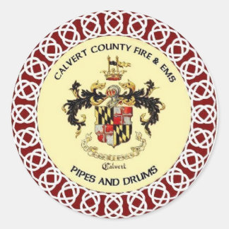 Calvert County Pipes en Drums Sticker