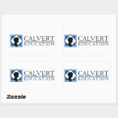 Calvert Education Stickers (4.5 "x2.7") Set van Vi (Vel)
