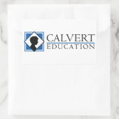 Calvert Education Stickers (4.5 "x2.7") Set van Vi (Tas)
