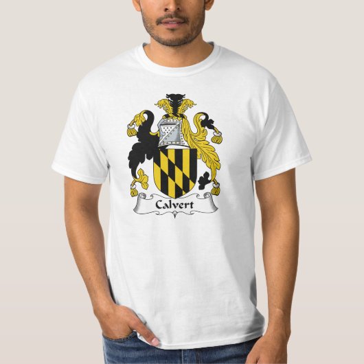 Calvert Family Crest T-shirt (Voorkant)