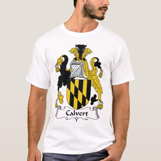 Calvert Family Crest T-shirt (Voorkant)