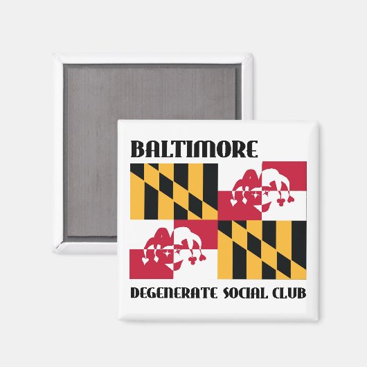 Calvert Magnet (Voorkant / Achterkant)