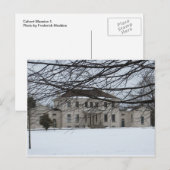 Calvert Mansion 1 Briefkaart (Voorkant / Achterkant)