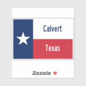 Calvert Texas Sticker (Vel)