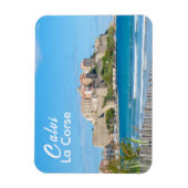 Calvi Citadel in Corsica Frankrijk Souvenir Magneet (Verticaal)