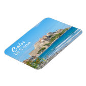 Calvi Citadel in Corsica Frankrijk Souvenir Magneet (Linkerzijde)